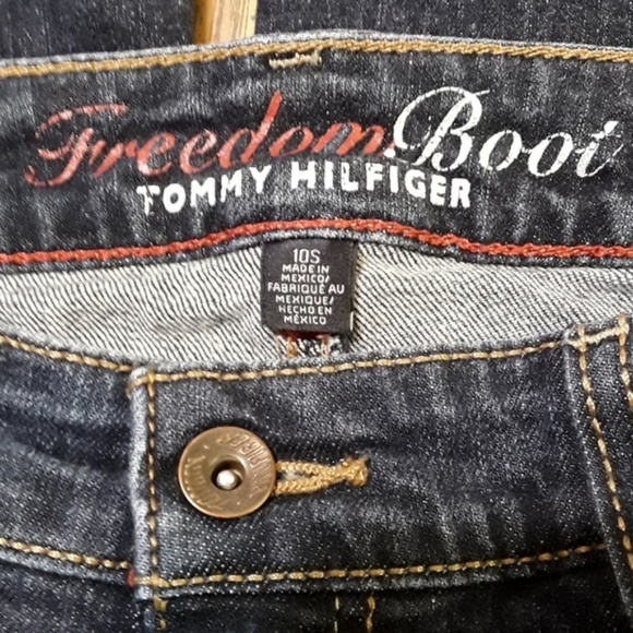 Tommy Hilfiger Freedom Flare Bootcut Jeans sz 10 - Picture 4 of 7